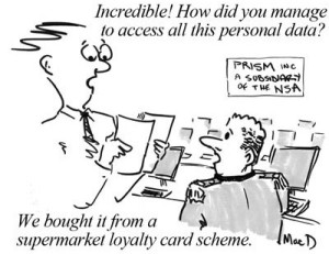 NSA prism loyalty card scheme by macdunlop ©2013